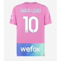Moški Nogometni dresi AC Milan Rafael Leao #10 Tretji 2023-24 Kratek Rokav